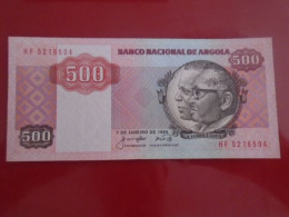 ANGOLA, P 120a, 500 Kwanzas, 1984 , UNC , Neuf - Angola