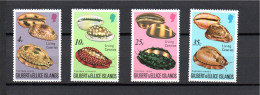 Gilbert & Ellice Islands 1975 Set Shell/Snacke/Sealife Stamps (Michel 236/39) MNH - Gilbert- Und Ellice-Inseln (...-1979)