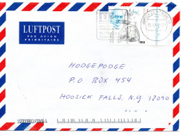 70294 - Bund - 2000 - 300Pfg Dieselmotor EF A LpBf BRIEFZENTRUM 10 - ... -> Hoosick Falls, NY (USA) - Cartas & Documentos