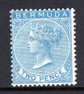 Bermuda 1883-94 QV - Wmk. Crown CA - P.14 - 2d Blue HM (SG 25) - Bermuda
