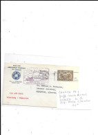 CANADA N° PA 1 OBL  GRIFFE CANADA AIR MAIL LOCOMOTIVE SUR PLI 1928 ARRIVEE EDMONTON - Covers & Documents