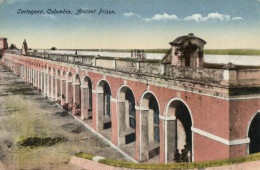 Colombia, CARTAGENA, Ancient Prison (1910s) Postcard - Colombia