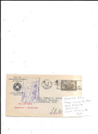 CANADA N° PA 1 FLAMME CANADA AIR MAIL DEPART ALBERTA 10/12/1928 CACHET ARRIVEE AU DOS - Briefe U. Dokumente