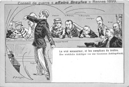 AFFAIRE DREYFUS- CONSEIL DE GUERRE- RENNES 1899 - LE VRAI ACCUSATEUR ET LES COMPLICES DU TRAITRE - Personaggi