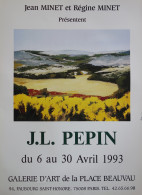 Jean-Louis PEPIN : Paysages De Provence, Affiche Originale D'époque - Posters