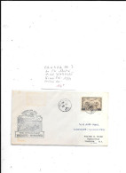 CANADA N° PA 3 SUR PLI ILLUSTRE 1ER VOL WADHOPE WINNIPEG 1934 ARRIVEE AU DOS - Brieven En Documenten