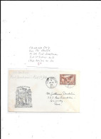 CANADA N° PA 8 SUR PLI ILLUSTRE 1ER VOL FORT GRAHAME FORT ST JOHN 15.1.1937 - Covers & Documents