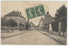 Cpa Marcilly - Grande Rue (dd) - Marcilly