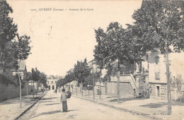 CPA 23 GUERET / AVENUE DE LA GARE - Autres & Non Classés