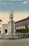 Colombia, CARTAGENA, Statue Of Cristobal Colon (1910s) Postcard - Colombia