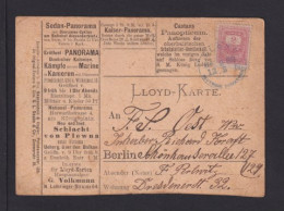 1888 - 2 Pf. Anzeigenkarte Mit "Castans.. Schuhplattler..." - Gebraucht In Berlin - Dance