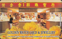 Indonesia - P 0137, Golden Watch Gold & Jewellery II, Singapore, 5000ex, Mint Unused - Indonésie