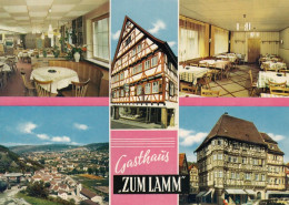 Mosbach - Gasthaus Zum Lamm , Besitzer Karl Proger 1974 - Mosbach