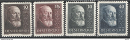 Austria 1928 Unif.374/77 **/MNH VF/F - Ungebraucht