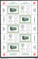 Austria 2002 Unif. 2212 Minisheet Of 5 **/MNH VF - Blocks & Sheetlets & Panes