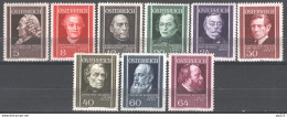 Austria 1937 Unif.506/14 **/MNH VF - Ungebraucht