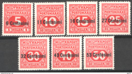 Occ. Austriaca Friuli Veneto 1918 Sass.S1/7 */MH VF/F - Ocupación Austriaca