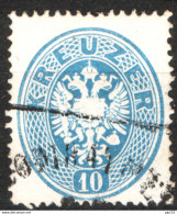 Austria 1863 Unif.25 O/used VF/F - Gebruikt