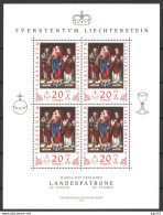 Liechtenstein 1997 Unif. 1092 Minifoglio Da 4 **/MNH VF - Blocks & Sheetlets & Panes