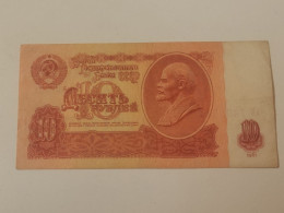 Billet Russie, 10 Roubles 1961 - Russia