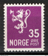 Norvegia 1934 Unif.159 **/MNH VF/F - Nuevos