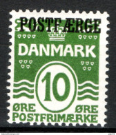 Danimarca 1922 Pacchi Postali Unif.5 */MH VF/F - Postpaketten