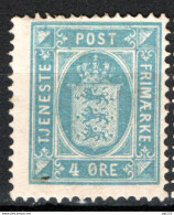 Danimarca 1896 Servizio Unif.6a */MLH VF/F - Servizio