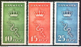 Danimarca 1929 Unif.190/92 **/MNH VF/F - Nuovi