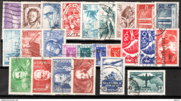 Francia 1936 Annata Completa / Complete Year Set O/Used VF/F - ....-1939