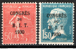 Francia 1930 Unif.264/65 */MH VF/F - Unused Stamps