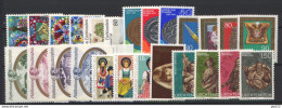 Liechtenstein 1977 Annata Completa / Complete Year Set **/MNH VF - Années Complètes