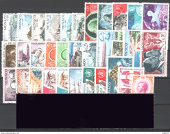 Monaco 1966 Annata Completa Senza Aerea / Complete Year Set Without Air Mail **/MNH VF - Komplette Jahrgänge