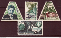 Monaco 1955 Unif. 412/14+A59 **/MNH VF - Nuevos