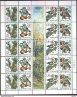 Jugoslavia 1997 Unif.2698/701 Minisheet Of 5 Strip **/MNH VF - Blocks & Kleinbögen