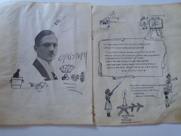 ZA452.16  Circus  Memorabilia - Christoph  - Breslau Künstlerspiele 1922 - Autograph- Otto MIx Photo And Autograph - Schauspieler Und Komiker