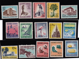 SOUTH WEST AFRICA  SWA First Definitive Decimal Issue, Local Motives, MNH Stamps ½c 1c 1½c 2c  2½c 3c 3½c 5c 7½c 10c 12½ - Namibia (1990- ...)