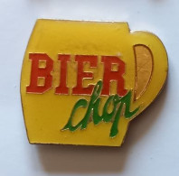 YY377 Pin's Chope Bière Beer BIER CHOP Achat Immédiat - Bière