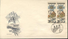 Czechoslovakia  FDC Sc 1750  Mountaineering - Storia Postale