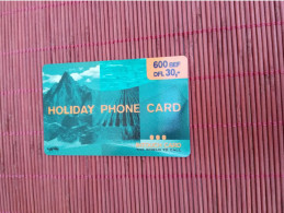Holiday Phone 600 BEF Demo Never Seen In Democard 2 Photos Very Rare ! - Carte GSM, Ricarica & Prepagata
