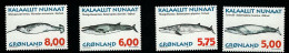 1997 Whales  Michel GL 305 - 308 Stamp Number GL 319 - 320 Yvert Et Tellier GL 284 - 285 Xx MNH - Ungebraucht