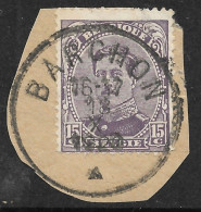 139 Sur Fragment Oblitération Fortune Barchon Le 18 X 1920 (lot 549) - 1915-1920 Albert I