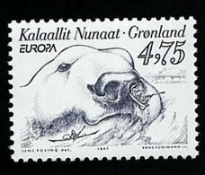 1997 Polar Bear  Michel GL 309 Stamp Number GL 323 Yvert Et Tellier GL 288 Stanley Gibbons GL 317 Xx MNH - Ungebraucht
