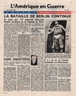 L AMERIQUE EN GUERRE 10 MAI 1944 PROPAGANDE ALLIEE TRACT GUERRE 1939 1945 - 1939-45