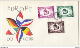 Belgium, Europe Du Coeur 1959 FDC B190101 - 1959