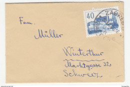 Yugoslavia, Small Letter Cover Travelled 1960? B181215 - Covers & Documents