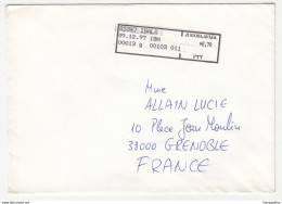 Yugoslavia, ATM Stamp On Letter Cover Travelled 1997 From Igalo B181215 - Brieven En Documenten