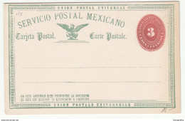 Servicio Postal Mexicano Postal Stationery UPU Postcard Unused B181015 - Mexico