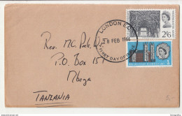 QEII Letter Cover Posted 1966 B210820 - Brieven En Documenten