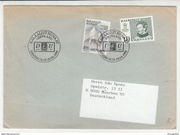 Greenland, Letter Cover Posted 1989 B210820 - Storia Postale