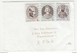 Hungary, Letter Cover Posted 1987 Abony Pmk B210820 - Covers & Documents